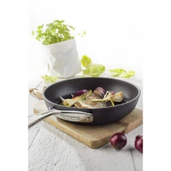Demeyere 20 Cm Aluminium Frying Pan Silver-black -Demeyere Shop 000022518