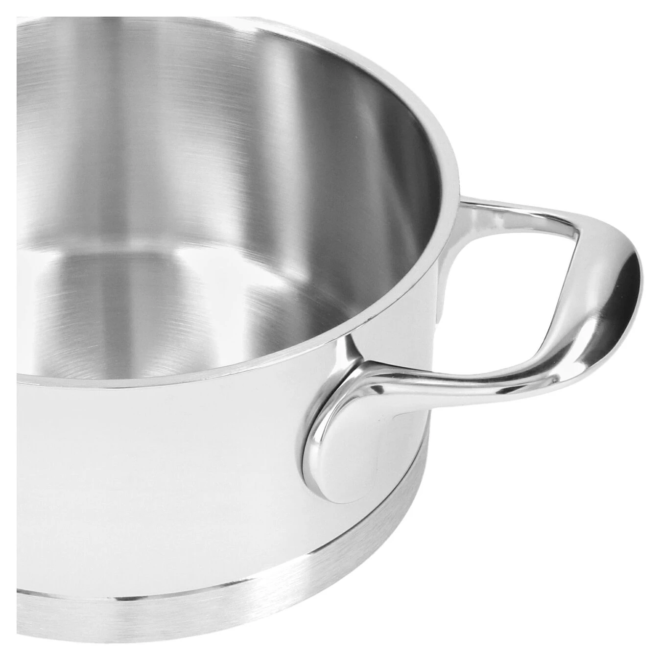 Demeyere 16 Cm 18/10 Stainless Steel Stew Pot With Lid Silver 4 Demeyere 16 Cm 18/10 Stainless Steel Stew Pot With Lid Silver - Image 2