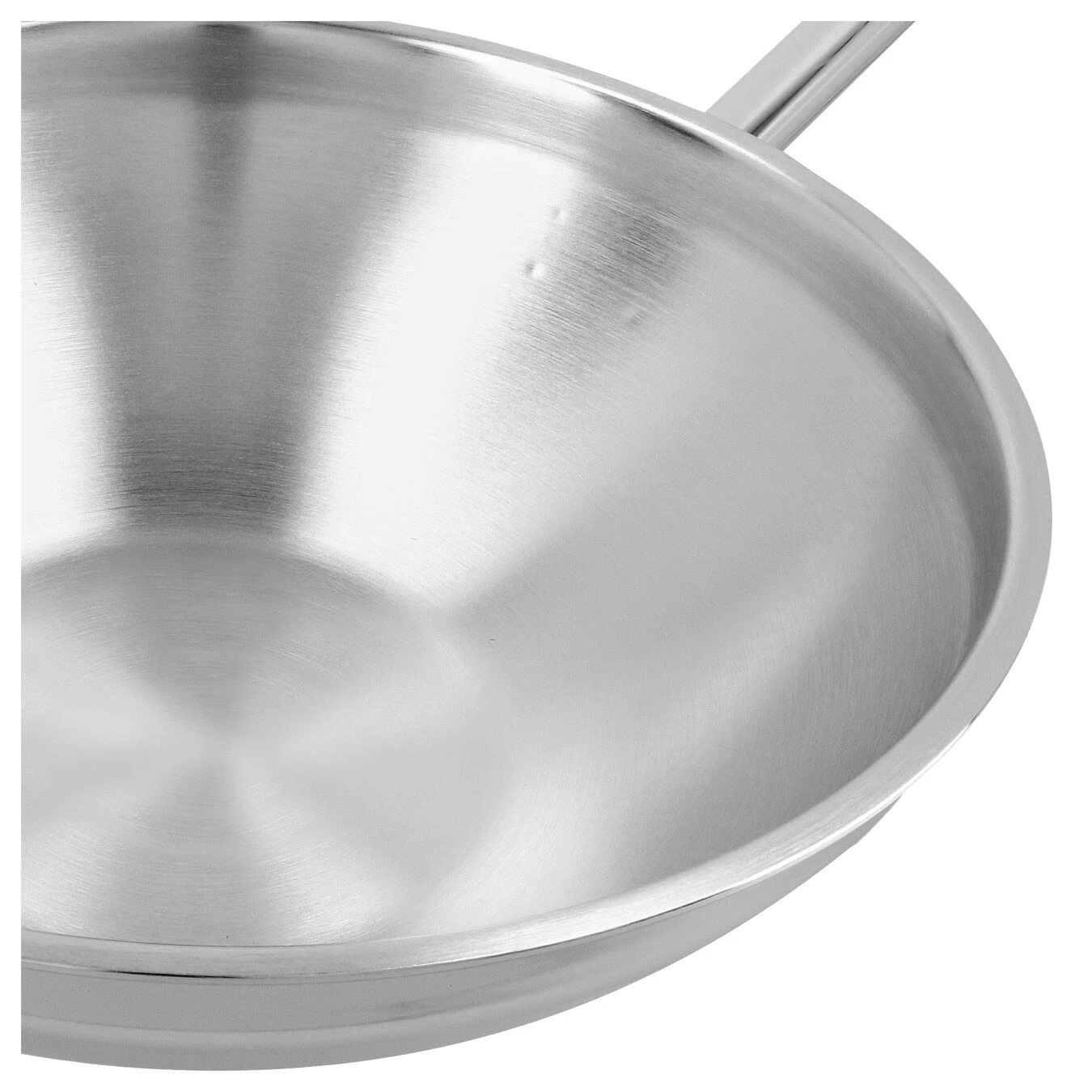 Demeyere 36 Cm 18/10 Stainless Steel Wok Flat Bottom 4 Demeyere 36 Cm 18/10 Stainless Steel Wok Flat Bottom - Image 2
