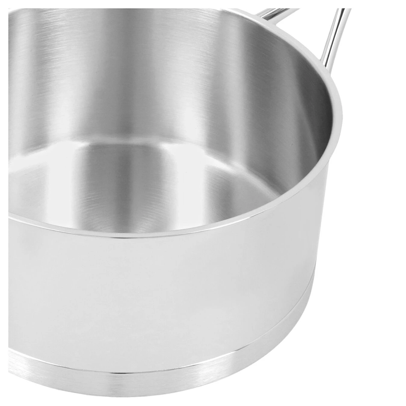 Demeyere 20 Cm 18/10 Stainless Steel Saucepan With Lid Silver 5 Demeyere 20 Cm 18/10 Stainless Steel Saucepan With Lid Silver - Image 3