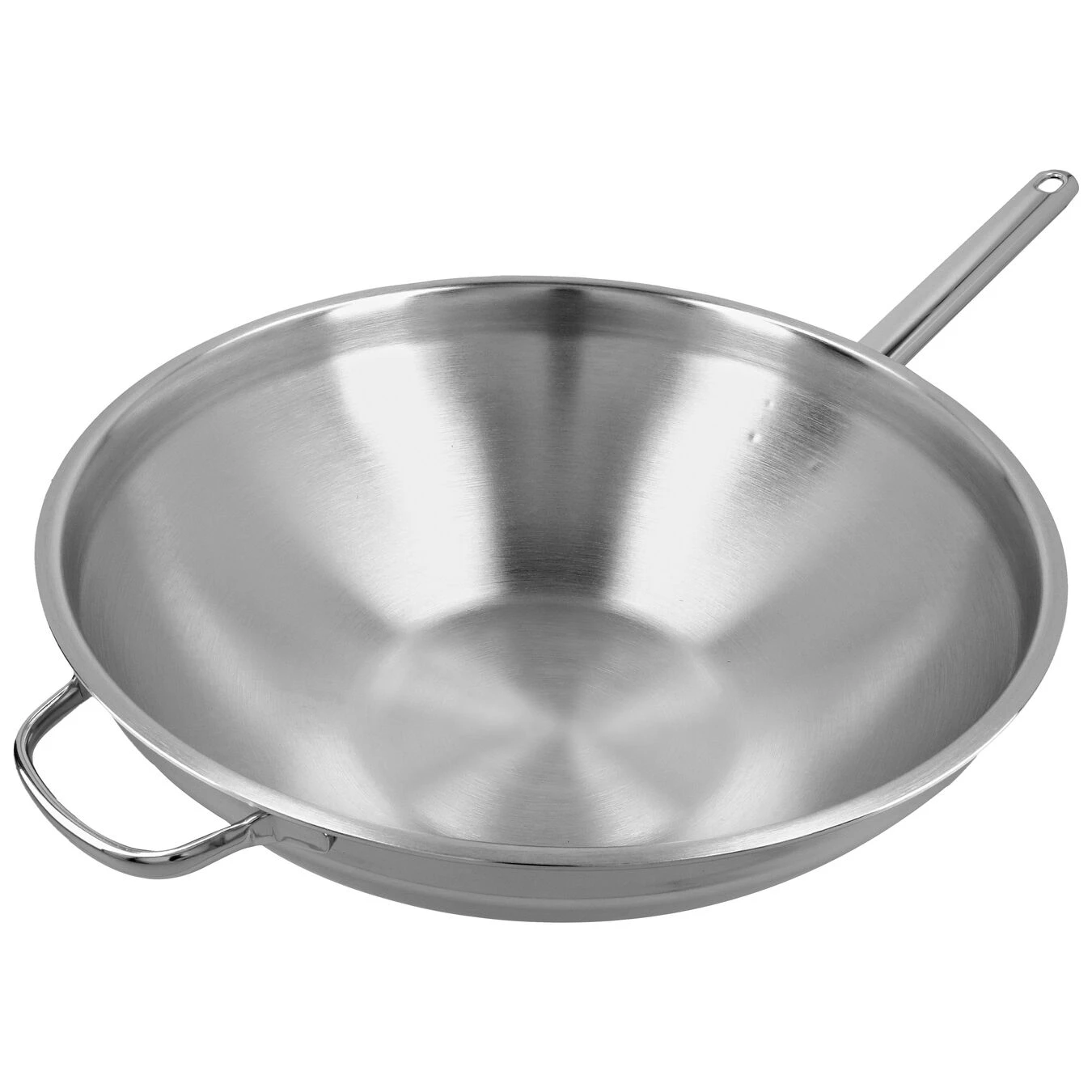 Demeyere 36 Cm 18/10 Stainless Steel Wok Flat Bottom 7 Demeyere 36 Cm 18/10 Stainless Steel Wok Flat Bottom - Image 5
