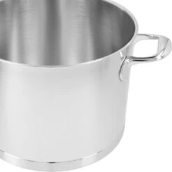 Demeyere 24 Cm 18/10 Stainless Steel Stock Pot With Lid Silver -Demeyere Shop 000023397