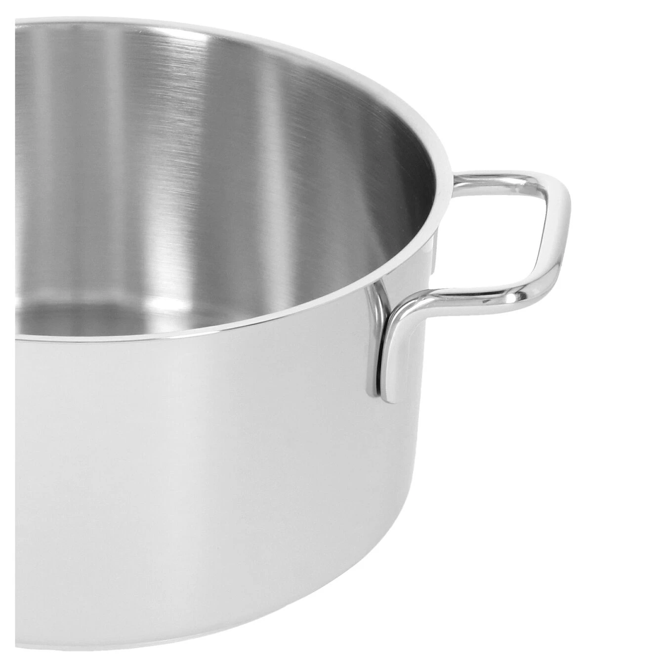 Demeyere 20 Cm 18/10 Stainless Steel Stew Pot With Lid Silver 5 Demeyere 20 Cm 18/10 Stainless Steel Stew Pot With Lid Silver - Image 3