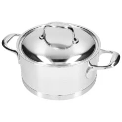 Demeyere 20 Cm 18/10 Stainless Steel Stew Pot With Lid Silver -Demeyere Shop 000023663