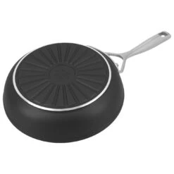 Demeyere 20 Cm Aluminium Frying Pan Silver-black -Demeyere Shop 000024010