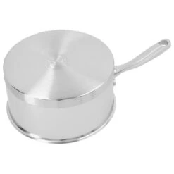 Demeyere 16 Cm 18/10 Stainless Steel Saucepan With Lid Silver -Demeyere Shop 000024131