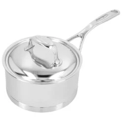 Demeyere 16 Cm 18/10 Stainless Steel Saucepan With Lid Silver -Demeyere Shop 000024536