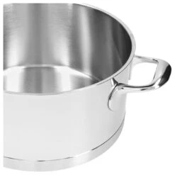 Demeyere 24 Cm 18/10 Stainless Steel Stew Pot With Lid Silver -Demeyere Shop 000024548