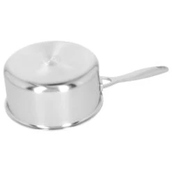 DEMEYERE Industry 5 1.5 L 18/10 Stainless Steel Round Sauce Pan With Lid, Silver -Demeyere Shop 16648156 5