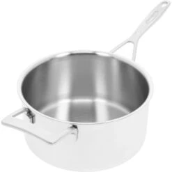 DEMEYERE Industry 5 4 L 18/10 Stainless Steel Round Sauce Pan With Lid, Silver -Demeyere Shop 16648158 2
