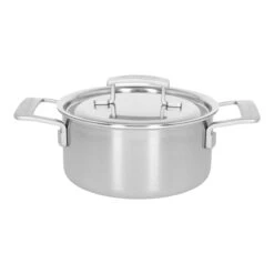 DEMEYERE Industry 5 2.2 L 18/10 Stainless Steel Stew Pot With Lid