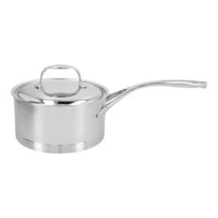 DEMEYERE Atlantis 7 2.2 L 18/10 Stainless Steel Round Sauce Pan With Lid, Silver