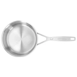 DEMEYERE Industry 5 2.2 L 18/10 Stainless Steel Round Sauce Pan With Lid, Silver -Demeyere Shop 16649759 5