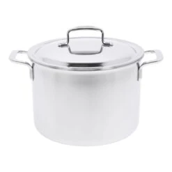 DEMEYERE Intense 5 8 L 18/10 Stainless Steel Stock Pot With Double Walled Lid