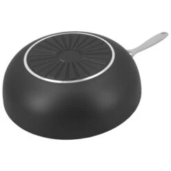 DEMEYERE Alu Industry 3 28 Cm / 11 Inch Aluminum Wok Flat Bottom -Demeyere Shop 16661780 3