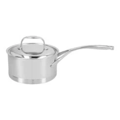 DEMEYERE Atlantis 7 1.5 L 18/10 Stainless Steel Round Sauce Pan With Lid, Silver