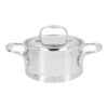 Demeyere 16 Cm 18/10 Stainless Steel Stew Pot With Lid Silver