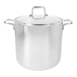 Demeyere 36 Cm 18/10 Stainless Steel Stock Pot With Lid Silver