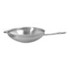 Demeyere 32 Cm 18/10 Stainless Steel Wok Flat Bottom -Demeyere Shop 40850 207 0 01