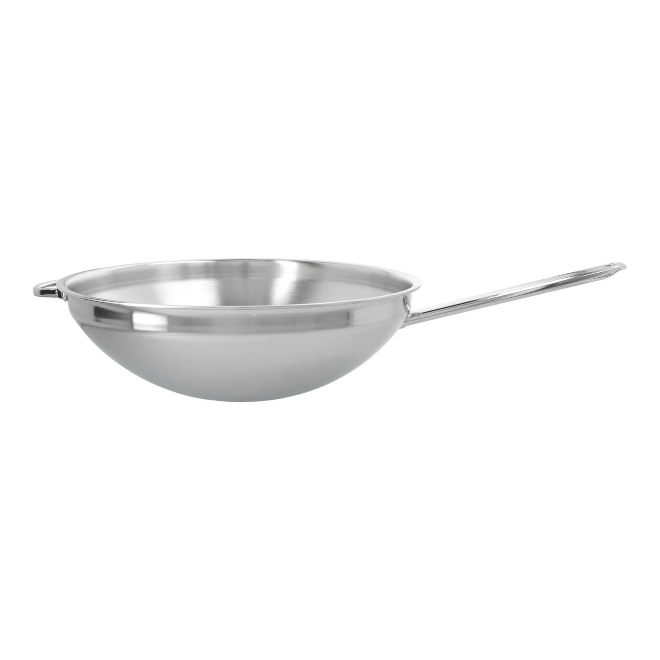 Demeyere 36 Cm 18/10 Stainless Steel Wok Flat Bottom 3 Demeyere 36 Cm 18/10 Stainless Steel Wok Flat Bottom