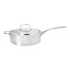 Demeyere 28 Cm Round 18/10 Stainless Steel Saute Pan With Lid Silver -Demeyere Shop 40850 344 0 01