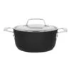 Demeyere 20 Cm Aluminium Stew Pot With Lid Black -Demeyere Shop 40851 173 0 01