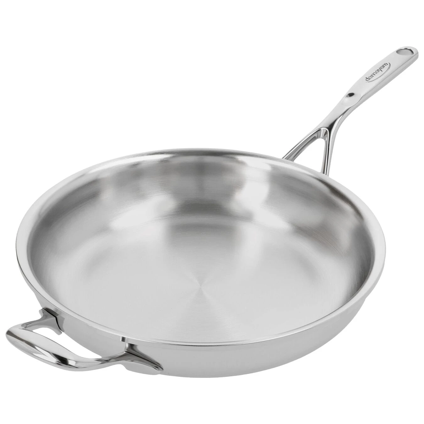 Demeyere 28 Cm 18/10 Stainless Steel Frying Pan Silver 4 Demeyere 28 Cm 18/10 Stainless Steel Frying Pan Silver - Image 2