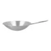 Demeyere 36 Cm 18/10 Stainless Steel Wok Round Bottom 1 Demeyere 36 Cm 18/10 Stainless Steel Wok Round Bottom -Demeyere Shop 58936