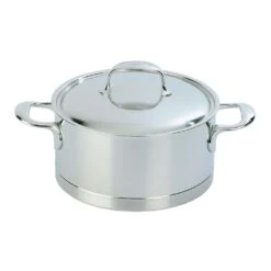 Demeyere Atlantis Pot With Steel Lid, 20 Cm