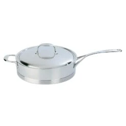 Demeyere Atlantis Sautepan With Lid, 24 Cm